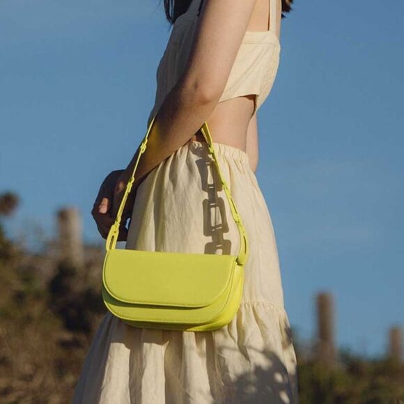 Melie Bianco Inez Magnetic Snap Shoulder Bag - Picture 1 of 10